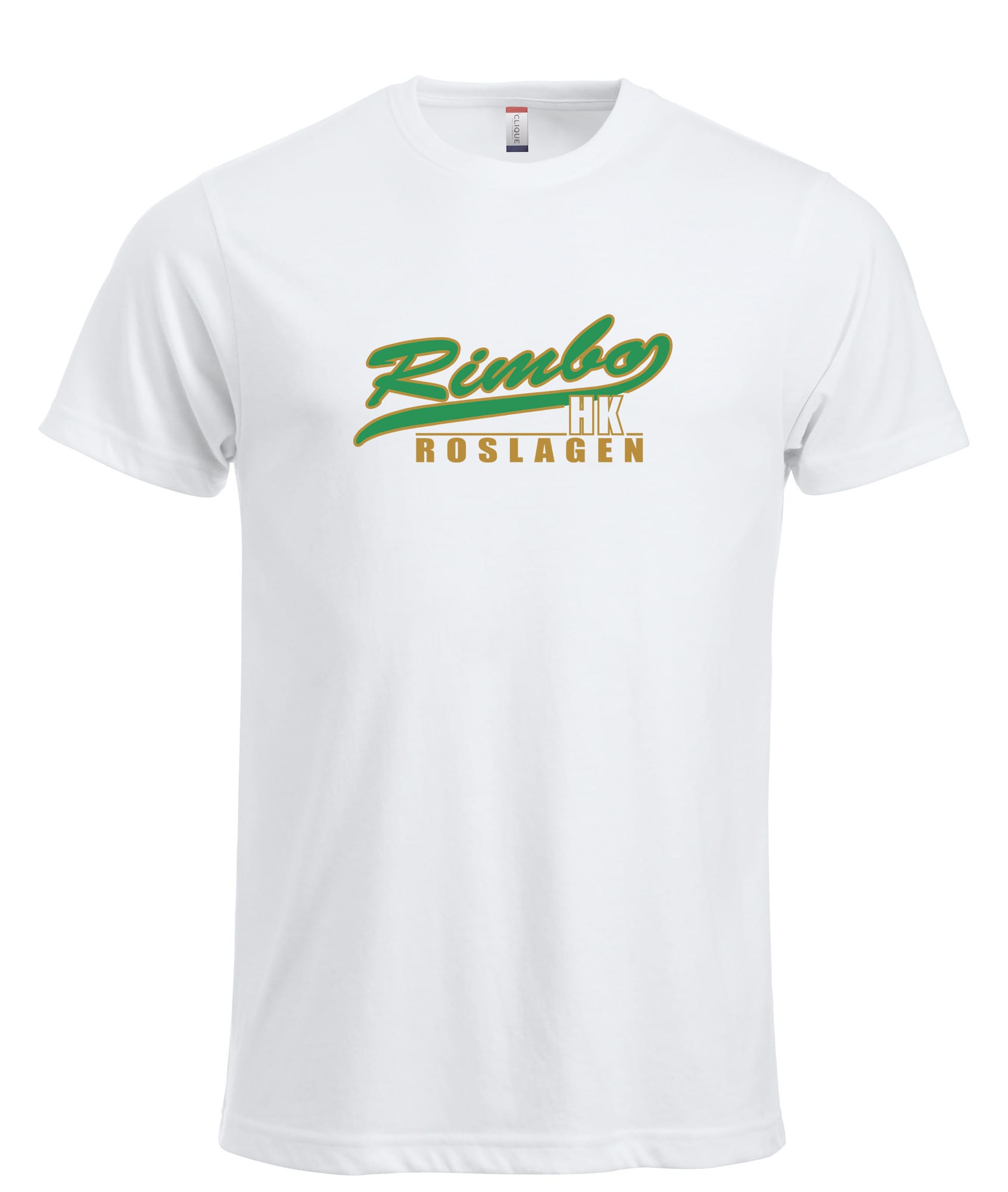 Supporter T-shirt Vit och Svart Rimbo HK Vit