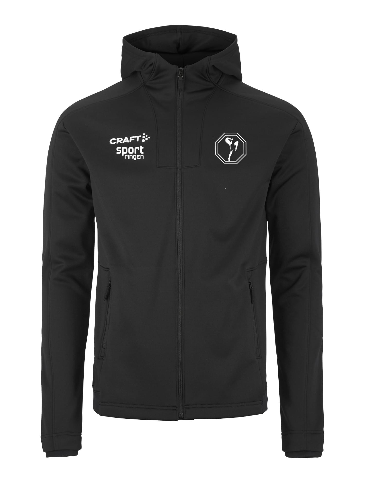 Träningshoodie Fullzip Norrtälje MMA
