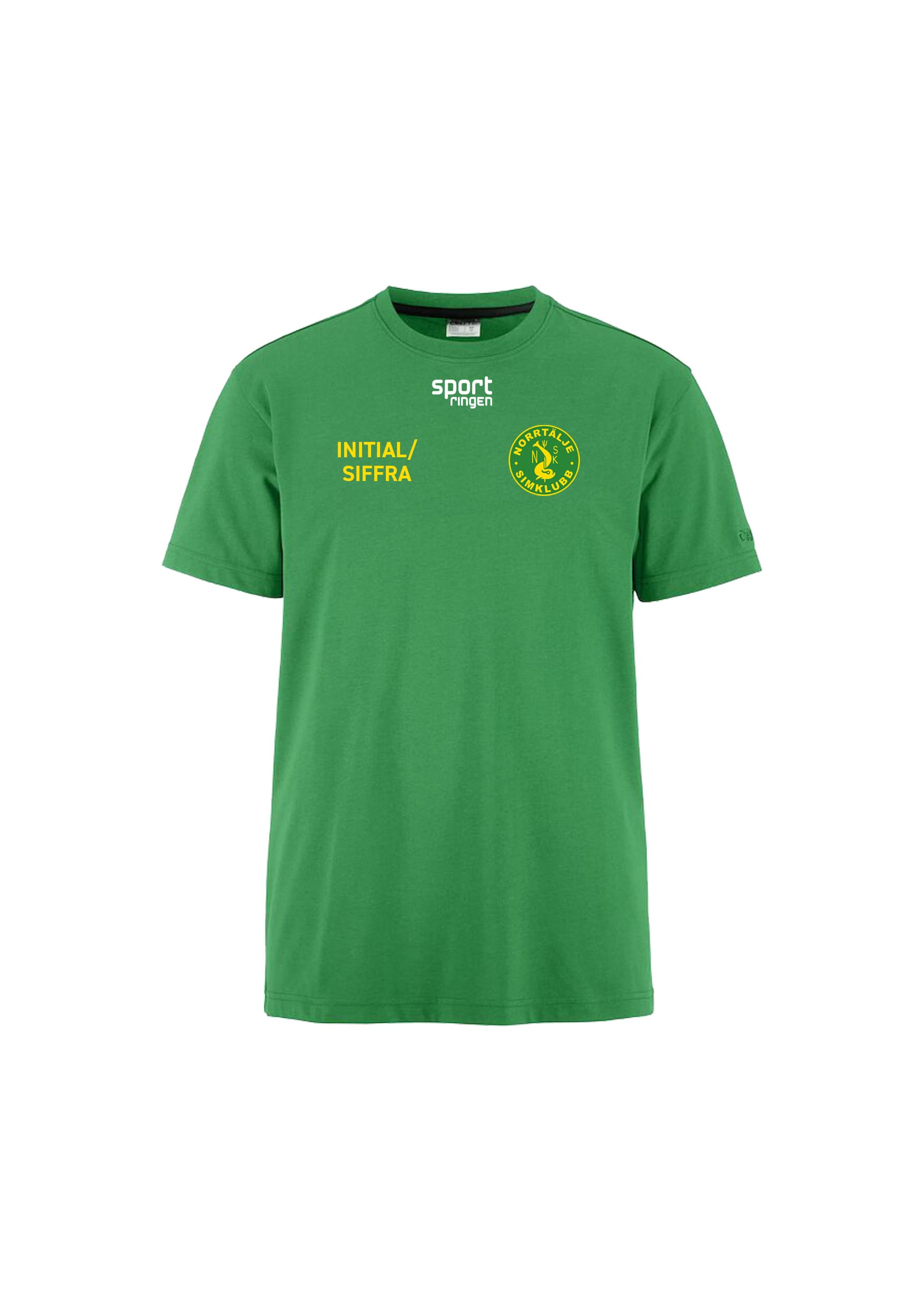 Craft Community T-shirt Norrtälje Simklubb Grön