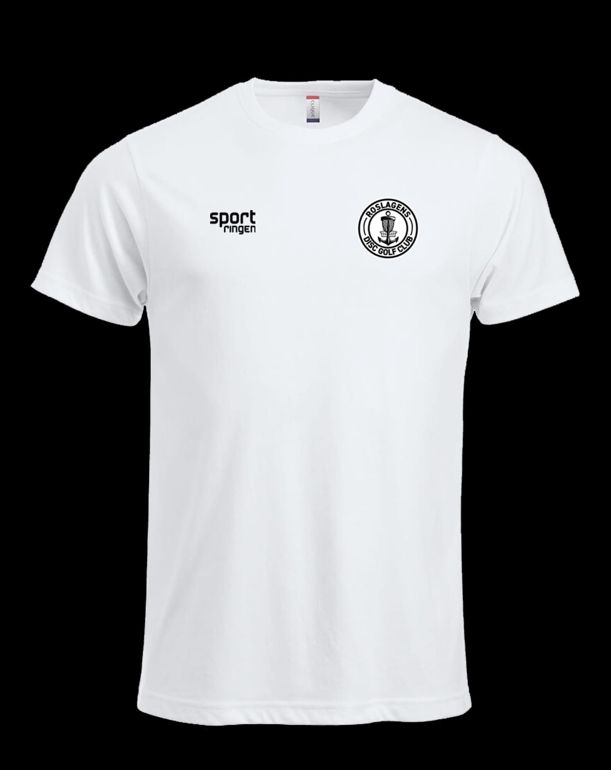 Roslagens Discgolf T-shirt Vit