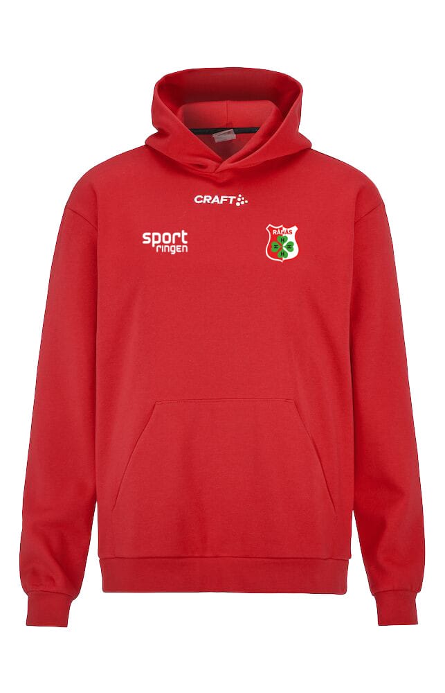 Hoodie Rånäs 4H Röd